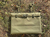 Тактический каремат олива 20мм для сидения на системе MOLLE военный поджопник для стрельбы