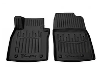 Автомобильные коврики в салон Stingray на для BMW 5 G30 G31 17- 2шт БМВ 5 черные