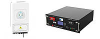 Тихий комплект резервного питания инвертор Deye SUN-6K-SG05LP1-EU+АКБ 2E LFP48100 48V/100Ah