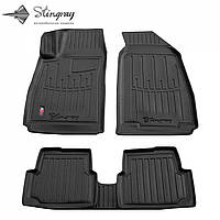 Автомобильные коврики в салон Stingray на для Chevrolet Cobalt 2 12- 5шт Шевроле Кобальт черные