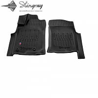 Автомобильные коврики в салон Stingray на для LEXUS GX 2 URJ150 09- 2шт Лексус ГХ черные