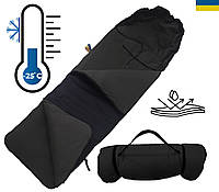 Спальный мешок зимний военный ВСУ 230х95см водонепроницаемый Спальник одеяло с капюшоном -25