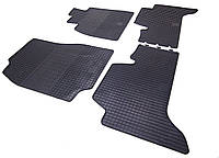 Автомобільні килимки поліки в салон Polytep на у Lexus LX 470 98-07 4шт Лексус ЛХ 470 чорні