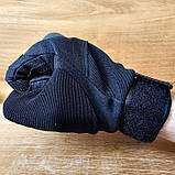 Тактичні рукавички X-TACTICAL Full Black, фото 4