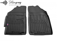 Автомобильные коврики в салон Stingray на для Chevrolet SPARK M300 09- 2шт Шевроле Спарк черные