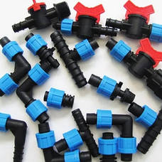 Фітинги для крапельної стрічки