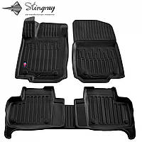 Автомобильные коврики в салон Stingray на для Mercedes GLS X166 15-19 5шт Мерседес ГЛС черные