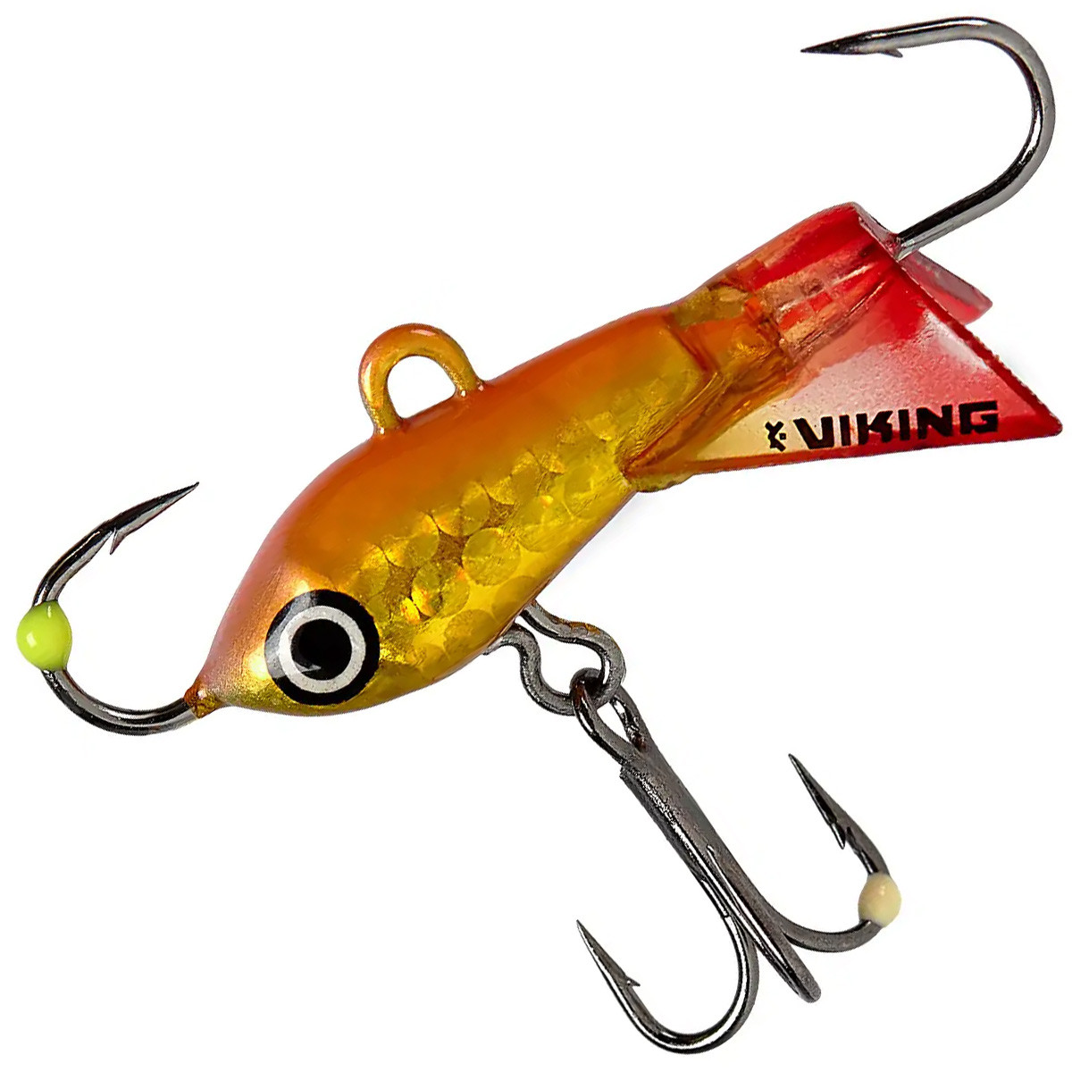 Балансир Viking Fishing Yeti Ice Jig 20mm 3.0g #08 Candle Flame, фото 1