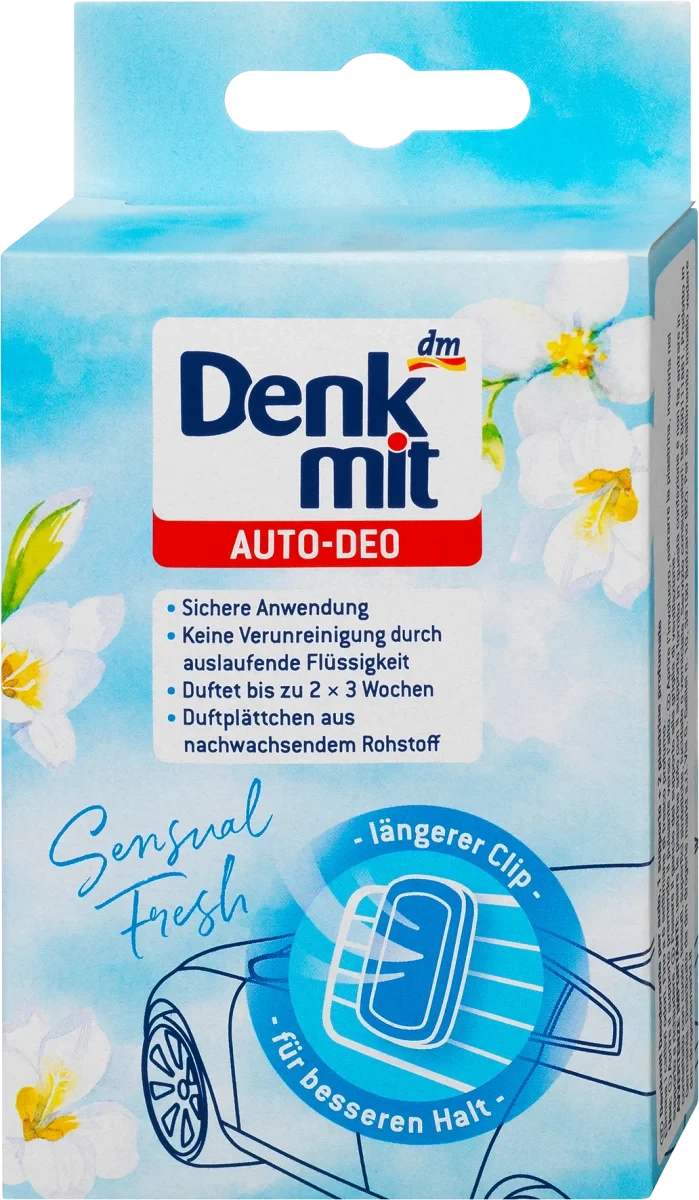 Автомобільний освіжувач повітря Denkmit Auto-Deo Sensual Fresh, 1 шт.