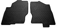 Автомобильные коврики в салон Stingray на для Nissan Pathfinder 4 R52 clips 12- 2шт Ниссан Патфайндер черные