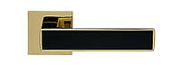 Дверная ручка GAVROCHE NIKEL Ni Z25 золото PVD/черный (Китай)