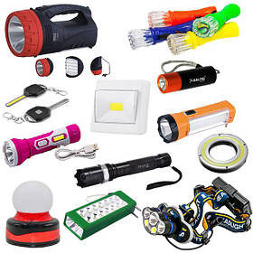 Ліхтарі, настільні лампи