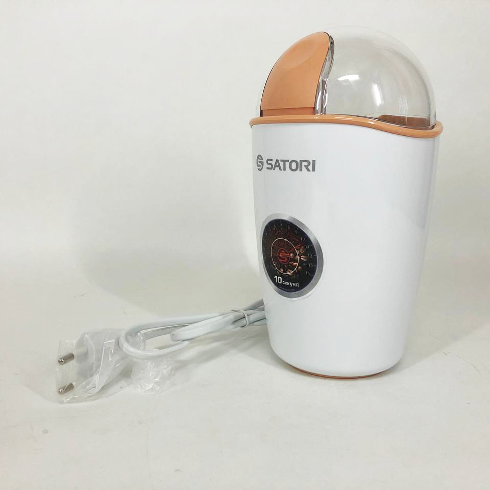Кофемолка электрическая домашняя SATORI SG-2503-BG | Измельчитель кофе | XO-851 Кофе молка TVM - фото 5 - id-p2031734391