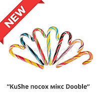 KuShe Посох Мікс Dooble льодяник новорічний (50г.; 26-27 см) циліндр 41 шт.