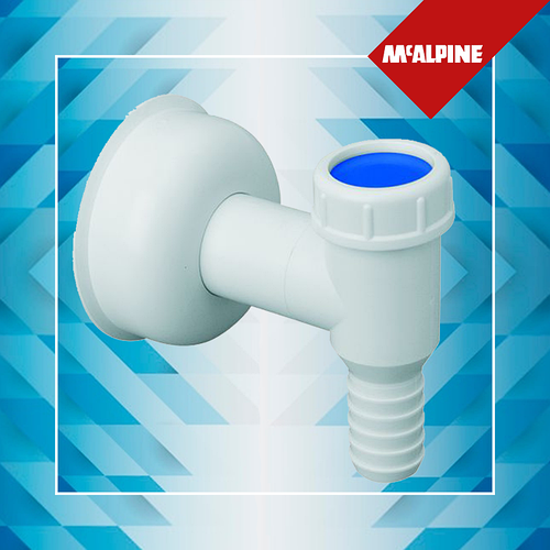 Сифон для стиральной машины настенный белый WMV-32-PL McAlpine (ID ...