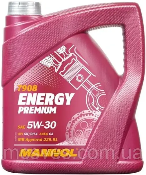 Моторна олива 5W30 Mannol 7511 Energy 4L