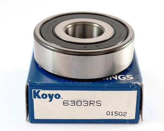Підшипник 6303 RS Koyo Японія напівзакритий,Розпродаж!, фото 1