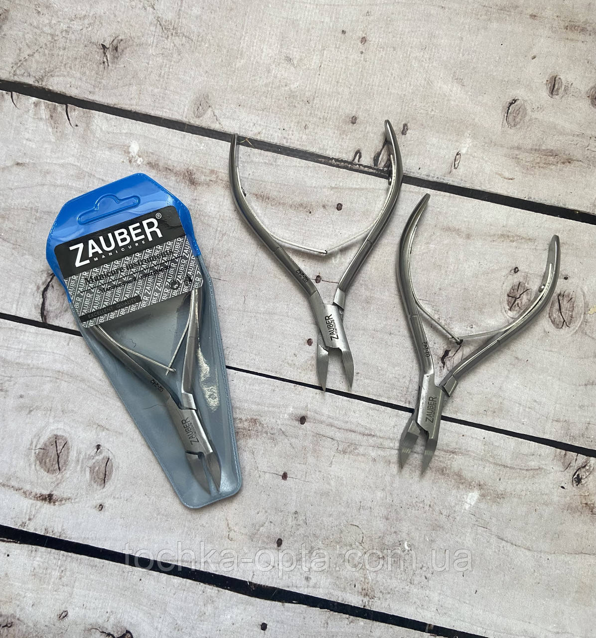 Кусачки для нігтів Zauber 02-242 великі на двох скобах, фото 1