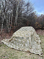 Маскувальна сітка для авто, пікапа, техніки та позашляховиків. Маскування для окопів, бліндажів. Піксель