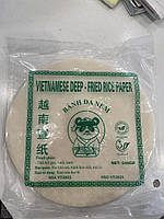 Папір рисовий круглий BANH DA NEM 500г, ~50+ аркушів, діаметр 22 см (В'єтнам)