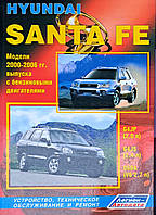 Книга HYUNDAI SANTA FE Бензин Модели 2000-2006 гг. Руководство по ремонту и эксплуатации