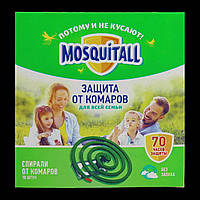 Спирали от комаров Универсальная защита Mosquitall 10 шт