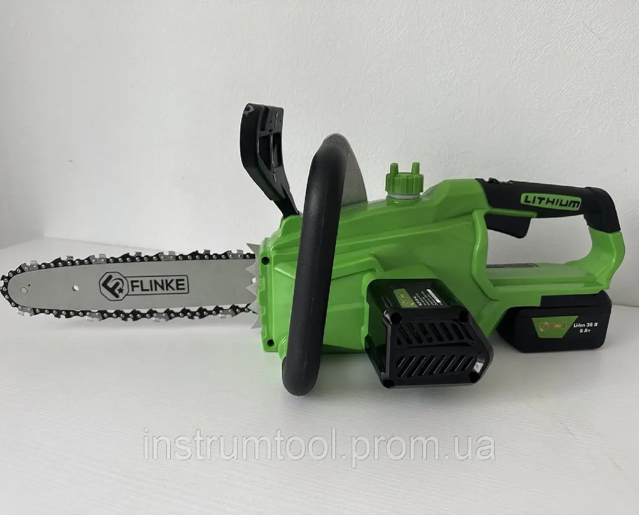 Бензопила ланцюгова FLINKE FCS-5818 5800W (2 шини+2 цепи)