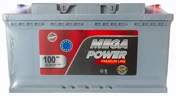 Акумулятор автомобільний Mega Power 100Ah 800A 12 V «+» праворуч Premium Line
