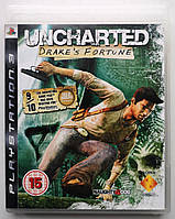 Uncharted: Drake's Fortune, Б/У, английская версия - диск для PlayStation 3