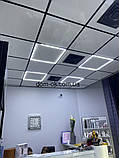 Світлодіодна арт-панель для стелі Армстронг 48W 4000K 4320 Lm, фото 8