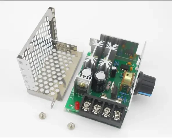 ШІМ контролер у корпусі. Керування швидкістю двигуна, 9-60 В 20A, фото 1