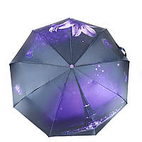 Стильна і практична, автоматична, жіноча складана парасолька від Frei Regen з системою анти вітер і 9 спицями