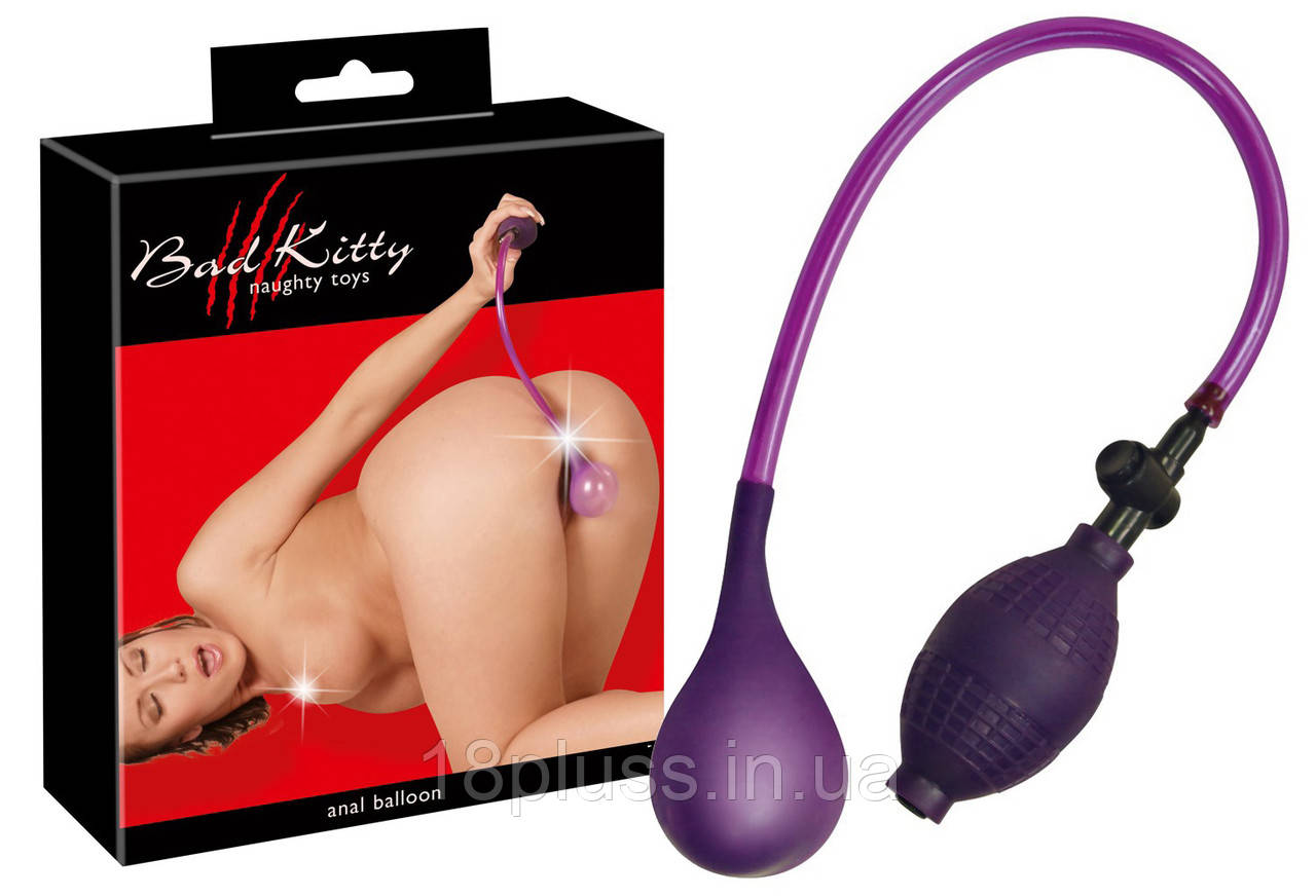 Анальний пробка Bad Kitty Anal Balloon, фото 1
