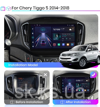 Junsun 4G Android магнітола для Chery Tiggo 5 2014-2018