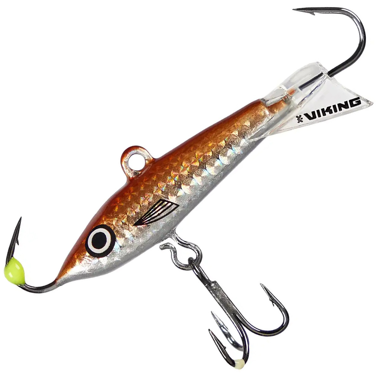 Балансир Viking Fishing Yeti Ice Jig 30mm 5.0g #12 Smoke Anchovy, фото 1