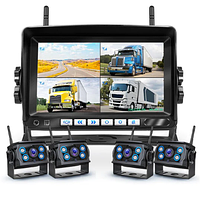Беспроводной монитор 7" дюймов 720P + камеры для грузовиков