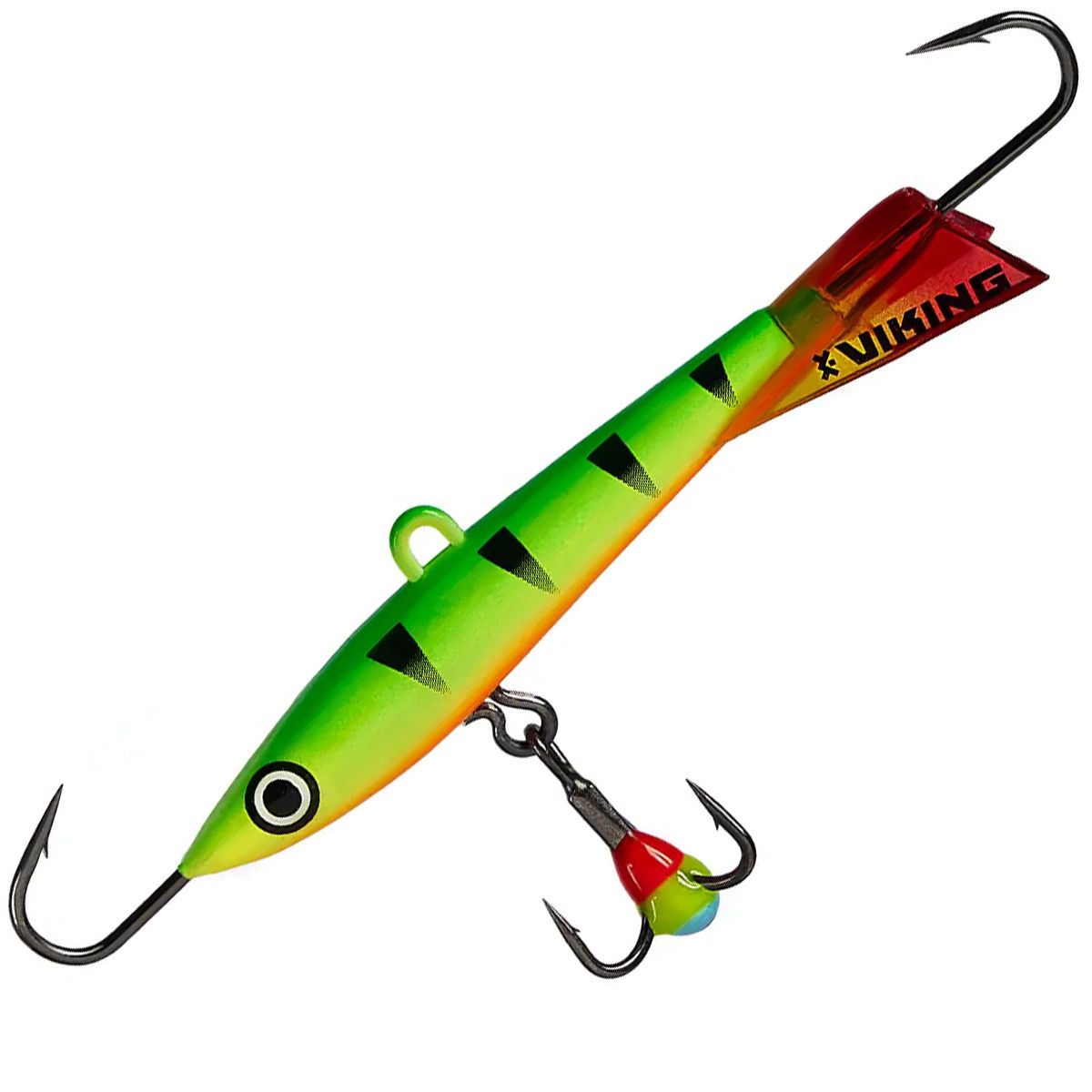 Балансир Viking Fishing Yeti Ice Jig 50mm 12.0g #04 Fire Perch, фото 1