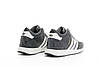 Чоловічі зимові кросівки Adidas INIKI mid Winter Grey White (Сірі) Взуття Адідас Інікі шкіра замш тепле хутро зима В'єтнам, фото 8