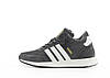 Чоловічі зимові кросівки Adidas INIKI mid Winter Grey White (Сірі) Взуття Адідас Інікі шкіра замш тепле хутро зима В'єтнам, фото 6