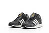 Чоловічі зимові кросівки Adidas INIKI mid Winter Grey White (Сірі) Взуття Адідас Інікі шкіра замш тепле хутро зима В'єтнам, фото 7