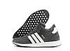 Чоловічі зимові кросівки Adidas INIKI mid Winter Grey White (Сірі) Взуття Адідас Інікі шкіра замш тепле хутро зима В'єтнам, фото 9