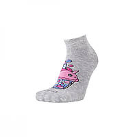 Шкарпетки дитячі DUNA демісезонні з бавовни 27-30(р) світло-сірий (4211)
