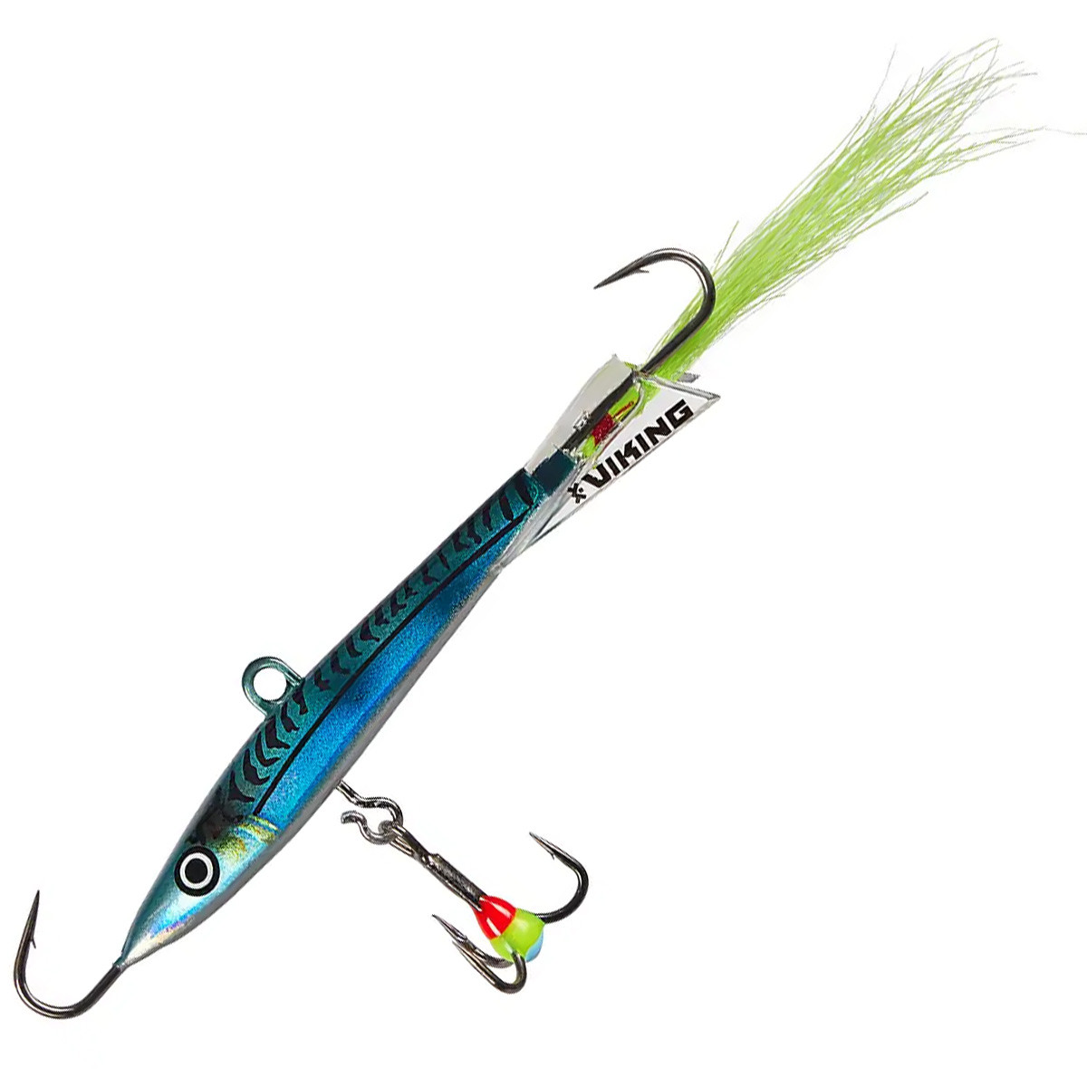Балансир Viking Fishing Yeti Ice Jig 90mm 46.0g #14 Dark Mackerel, фото 1