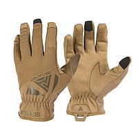Сенсорні рукавички Helikon-Tex Direct Action Light Gloves Койот/ Тактичні демісезонні рукавички для телефону