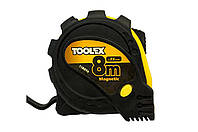Рулетка Toolex - 8м x 25мм магнит