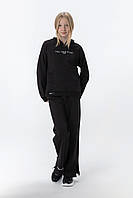 Костюм (худі+штани) для дівчинки Viollen 2192 128 см Чорний (2000990147721D)