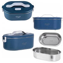 Контейнер для їжі з підігрівом Adler AD 4505 Blue (Niz14779), фото 3