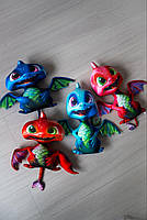 Іграшка антистрес м'яка Дракон червоний (2000790333850), фото 4