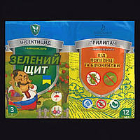 Інсектицид Зелений щит 3 г + прилипач 12 мл Agromaxi (від попелиці та білокрилки)