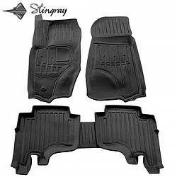 3D Килимки Jeep Grand Cherokee (WK) 2005-2010 Stingray Автокилимки в салон